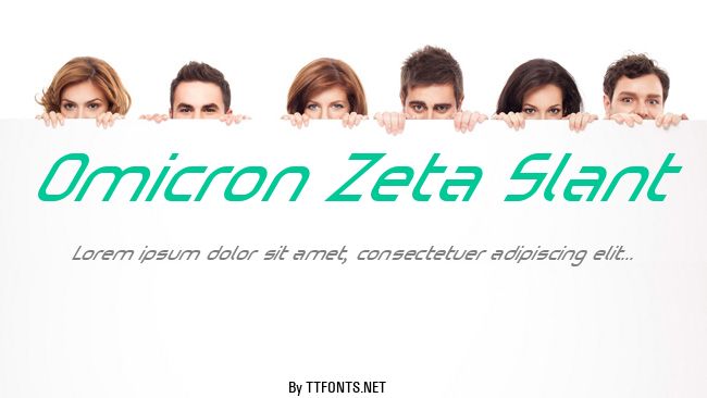 Omicron Zeta Slant example